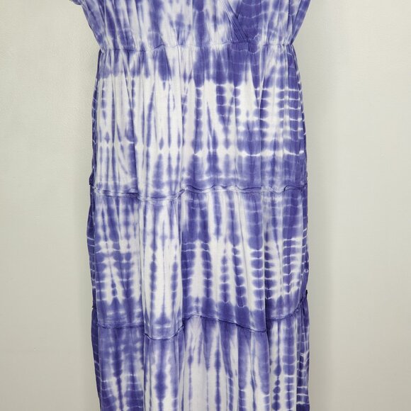 Catherines Tie Dye Sleeveless Pullover V-Neck Dress NEW NWT Size 2X, 22/24W - Picture 3 of 16